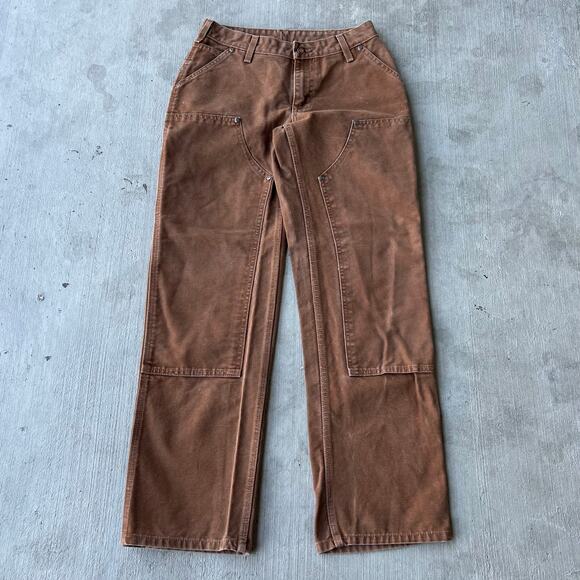 Carhartt Other - Carhartt brown WOMENS double knee work wear carpenter pants